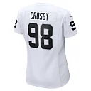 Zennovawear Maxx Crosby Las Vegas Raiders Women's Game Jersey - White