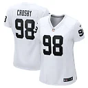 Zennovawear Maxx Crosby Las Vegas Raiders Women's Game Jersey - White
