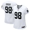 Zennovawear Maxx Crosby Las Vegas Raiders Women's Game Jersey - White