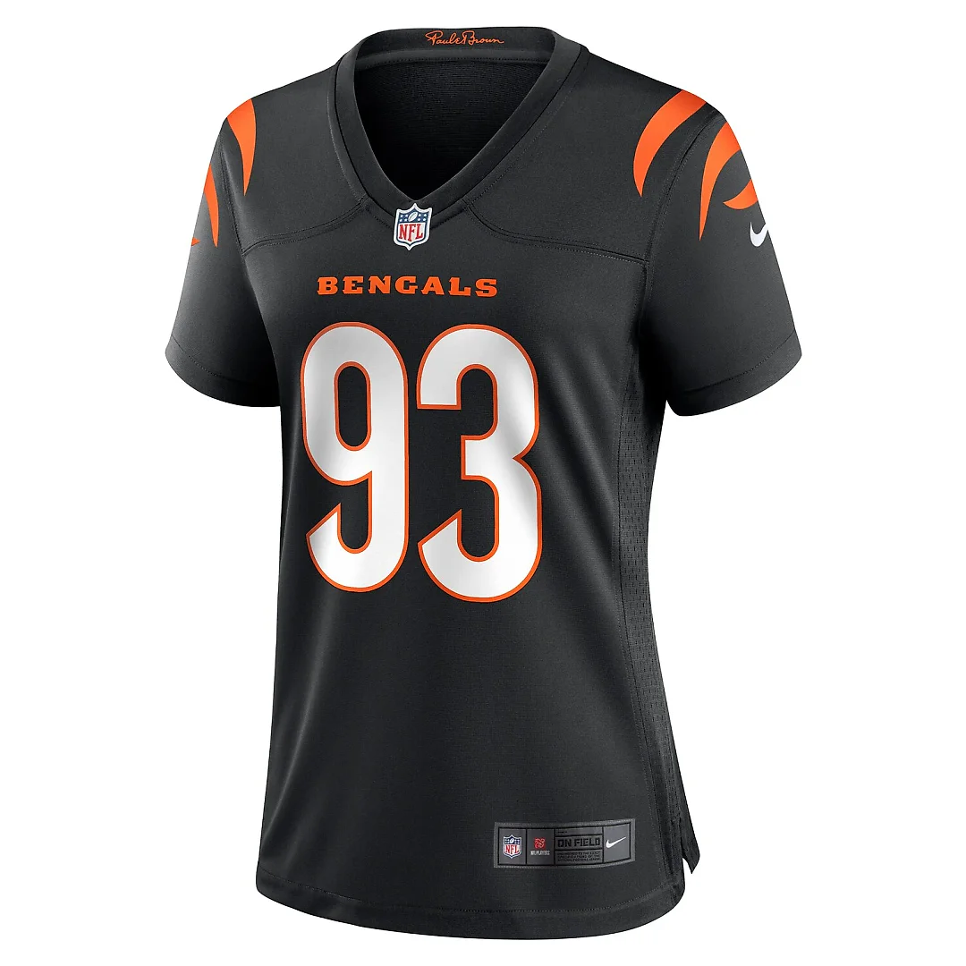 Zennovawear McKinnley Jackson Cincinnati Bengals Women's Game Jersey - Black