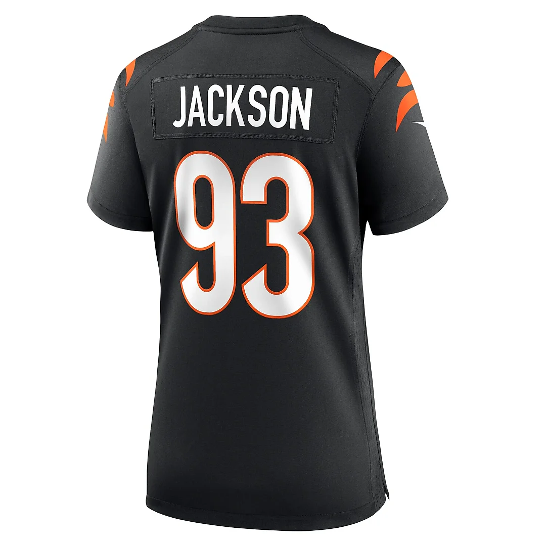 Zennovawear McKinnley Jackson Cincinnati Bengals Women's Game Jersey - Black