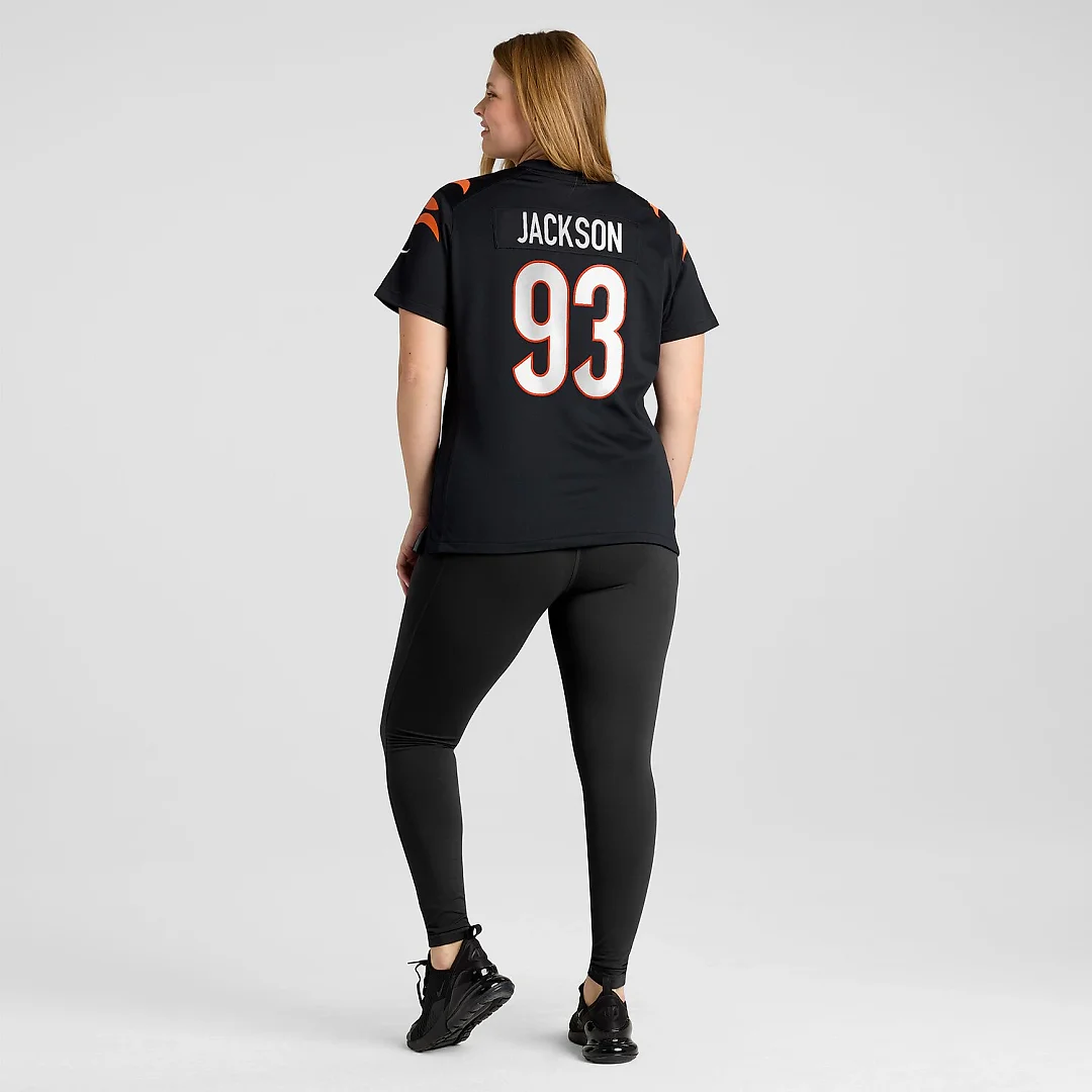 Zennovawear McKinnley Jackson Cincinnati Bengals Women's Game Jersey - Black