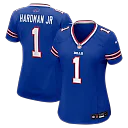 Zennovawear Mecole Hardman Buffalo Bills Women's Team Game Jersey - Royal