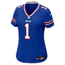 Zennovawear Mecole Hardman Buffalo Bills Women's Team Game Jersey - Royal