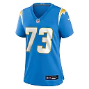 Zennovawear Mekhi Becton Los Angeles Chargers Women's Team Game Jersey - Powder Blue