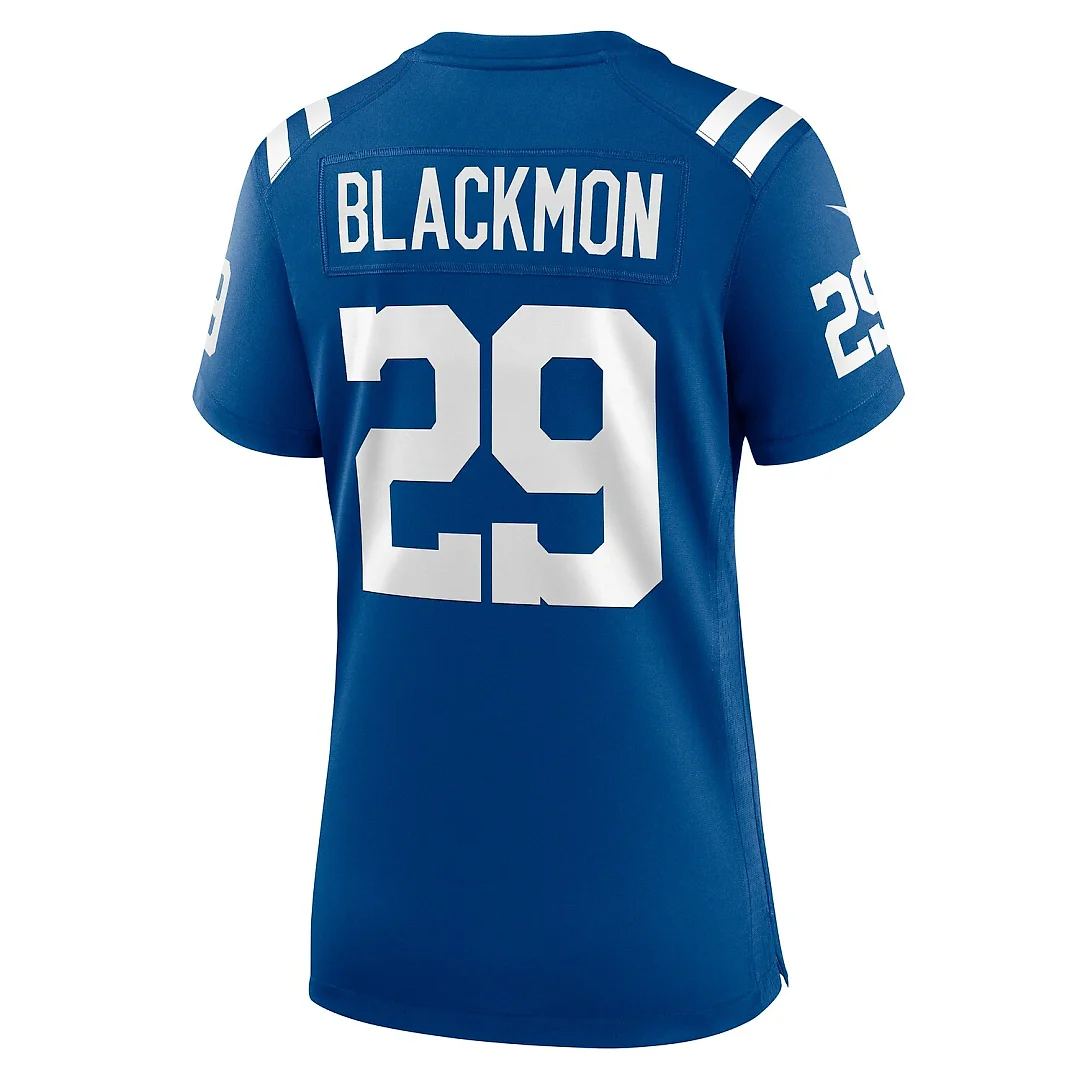 Zennovawear Mekhi Blackmon Indianapolis Colts Women's Team Game Jersey - Royal