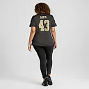 Zennovawear Michael Davis New Orleans Saints Women's Team Game Jersey - Black