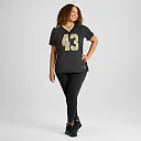 Zennovawear Michael Davis New Orleans Saints Women's Team Game Jersey - Black