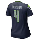 Zennovawear Michael Dickson Seattle Seahawks Women's Team Game Jersey - College Navy