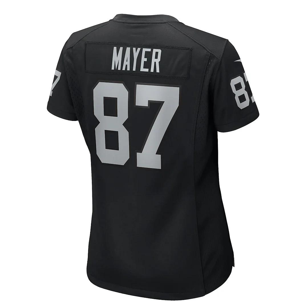 Zennovawear Michael Mayer Las Vegas Raiders Women's Game Jersey - Black