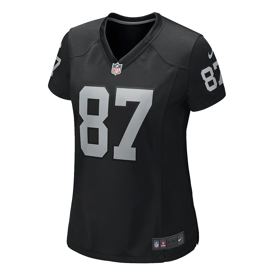 Zennovawear Michael Mayer Las Vegas Raiders Women's Game Jersey - Black