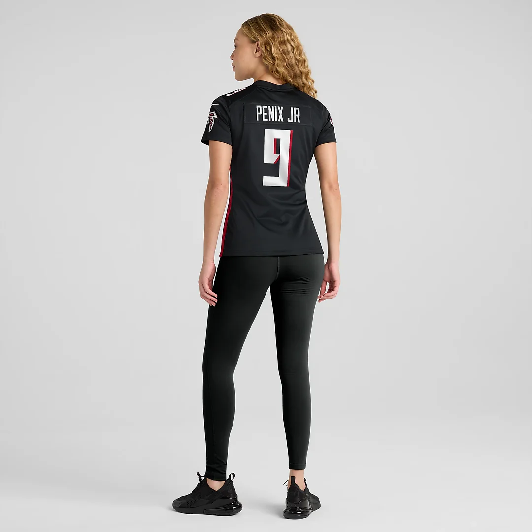 Zennovawear Michael Penix Jr. Atlanta Falcons Women's Game Jersey - Black