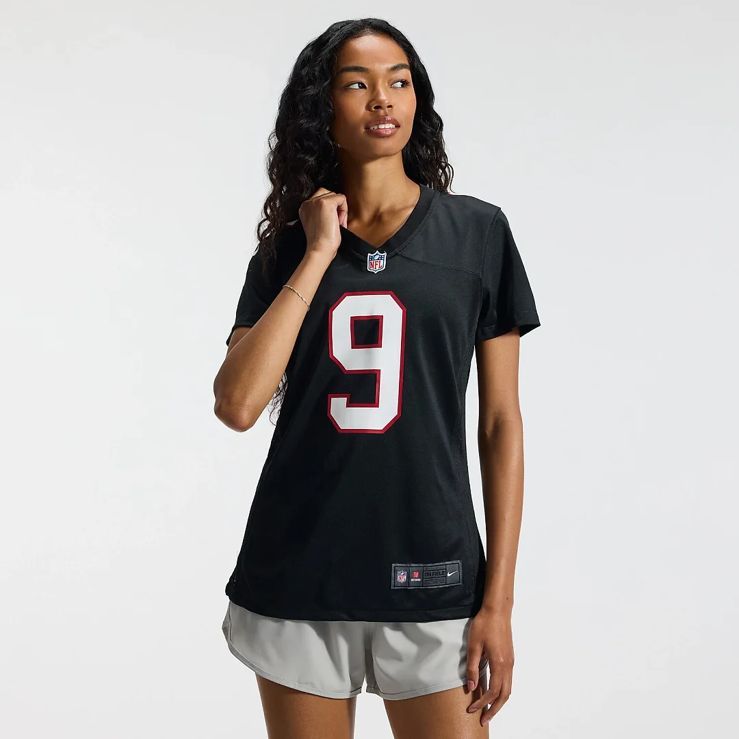 Zennovawear Michael Penix Jr. Atlanta Falcons Women's Alternate Game Jersey - Black