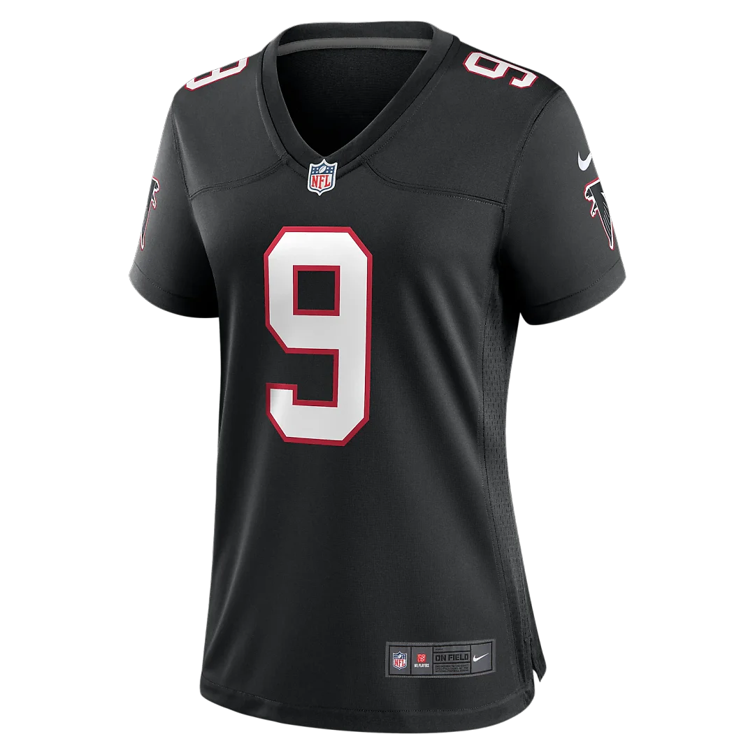 Zennovawear Michael Penix Jr. Atlanta Falcons Women's Alternate Game Jersey - Black