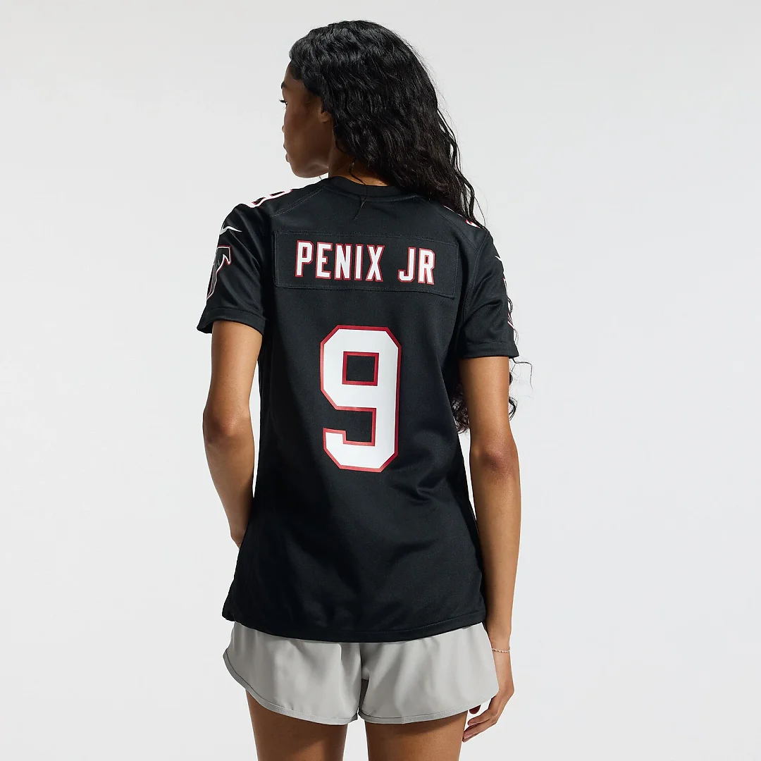 Zennovawear Michael Penix Jr. Atlanta Falcons Women's Alternate Game Jersey - Black