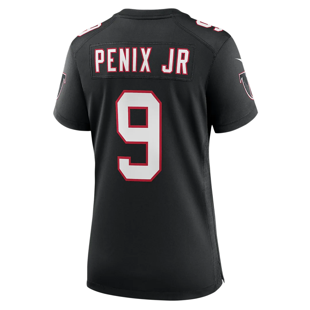Zennovawear Michael Penix Jr. Atlanta Falcons Women's Alternate Game Jersey - Black