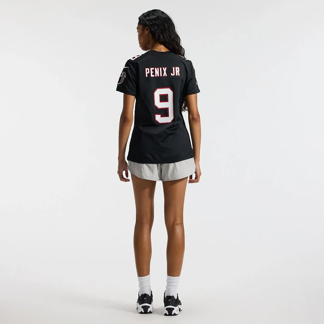 Zennovawear Michael Penix Jr. Atlanta Falcons Women's Alternate Game Jersey - Black