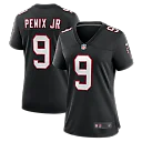 Zennovawear Michael Penix Jr. Atlanta Falcons Women's Alternate Game Jersey - Black