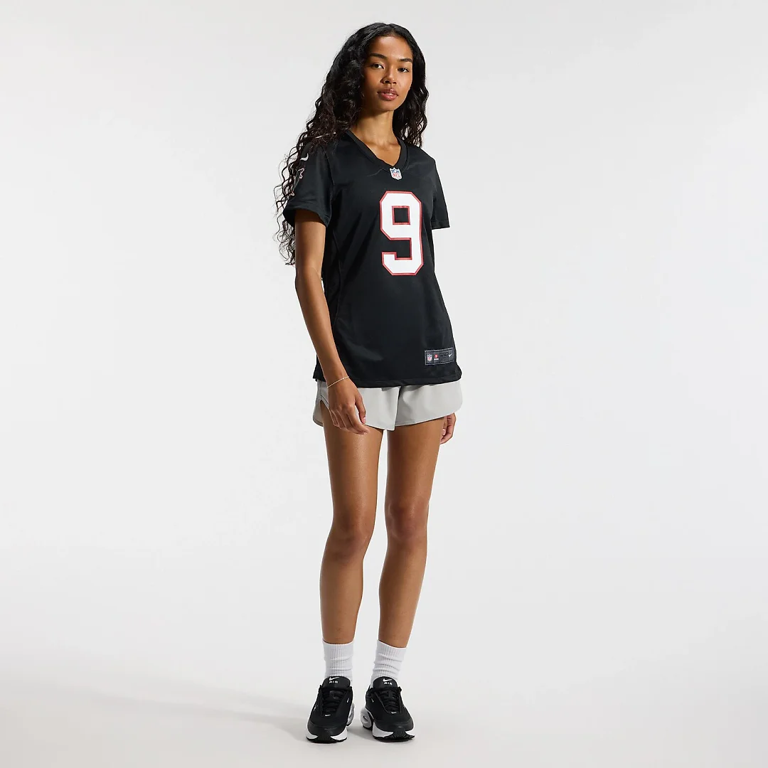 Zennovawear Michael Penix Jr. Atlanta Falcons Women's Alternate Game Jersey - Black