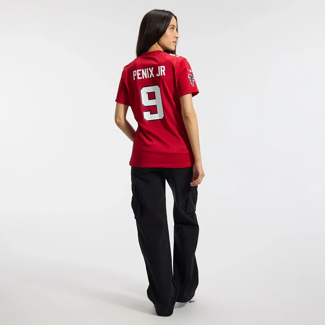 Zennovawear Michael Penix Jr. Atlanta Falcons Women's Game Jersey - Red