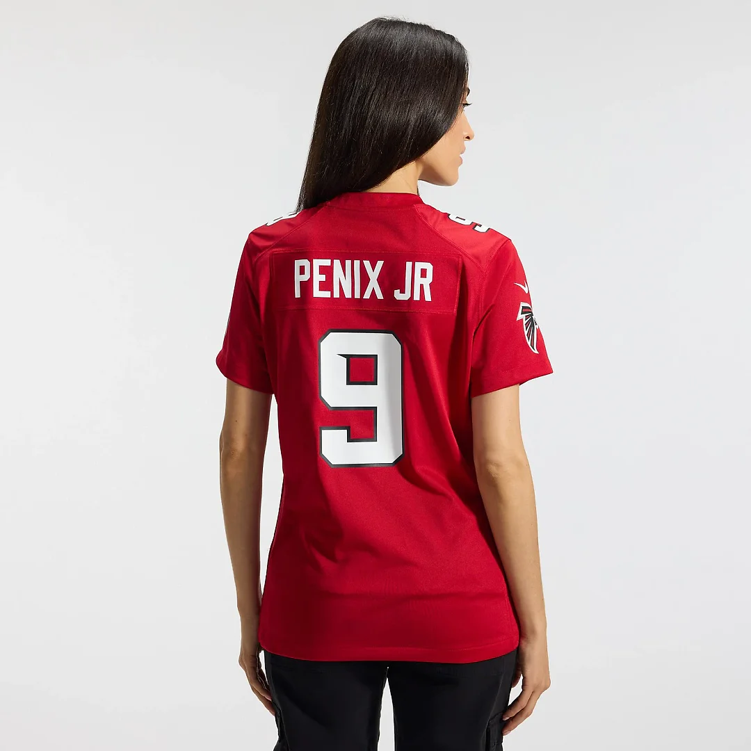 Zennovawear Michael Penix Jr. Atlanta Falcons Women's Game Jersey - Red
