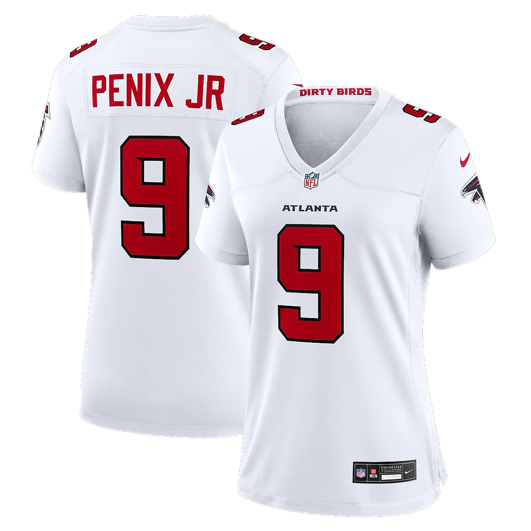 Zennovawear Michael Penix Jr. Atlanta Falcons Women's Game Jersey - White