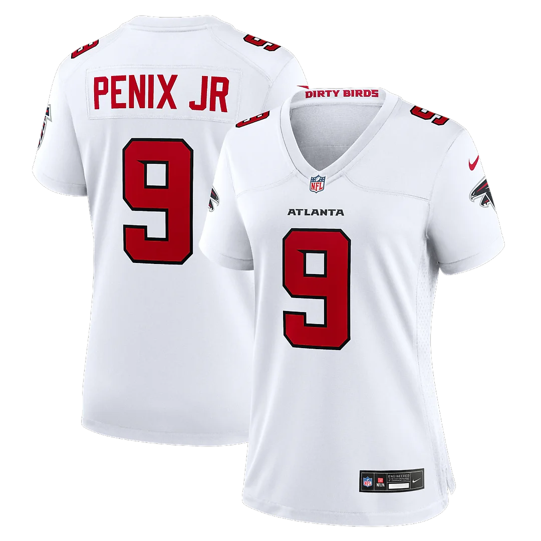 Zennovawear Michael Penix Jr. Atlanta Falcons Women's Game Jersey - White