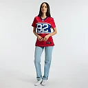 Zennovawear Michael Strahan New York Giants Women's Alternate Retired Player Game Jersey - Century Red