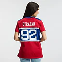 Zennovawear Michael Strahan New York Giants Women's Alternate Retired Player Game Jersey - Century Red