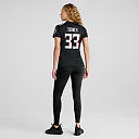 Zennovawear Michael Turner Atlanta Falcons Women's Game Retired Player Jersey - Black