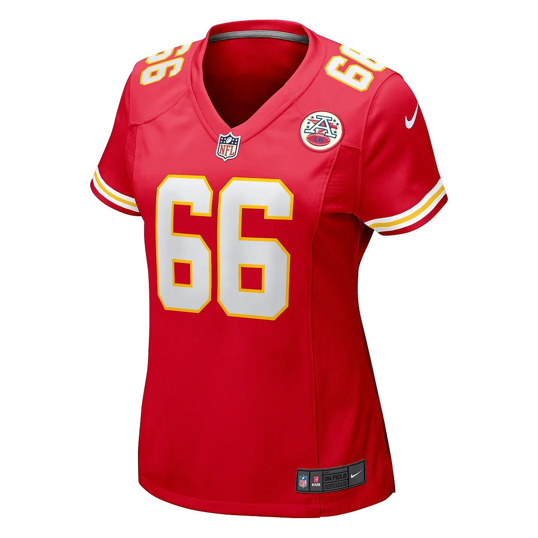 Zennovawear Mike Caliendo Kansas City Chiefs Women's Game Player Jersey - Red