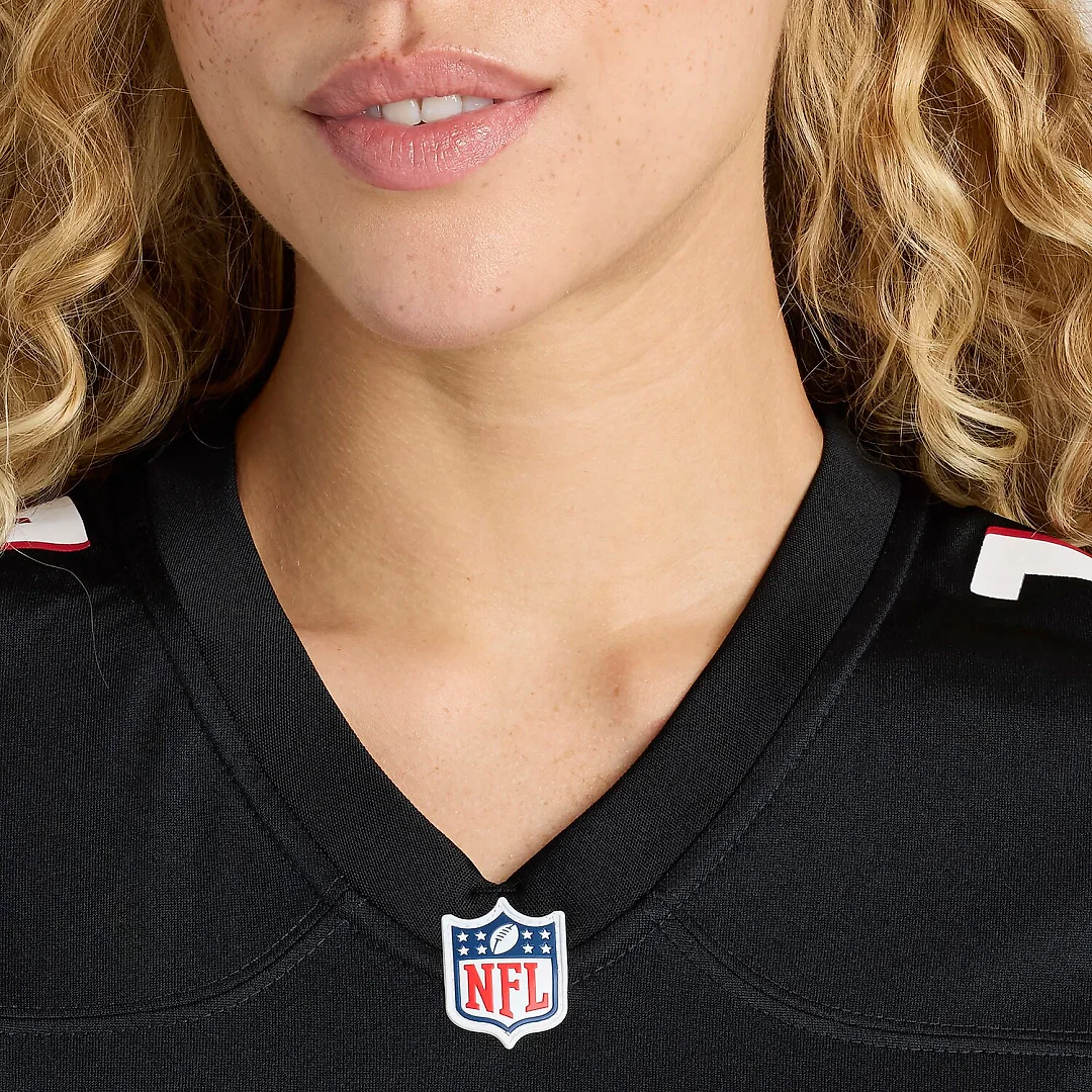Zennovawear Mike Davis Atlanta Falcons Women's Game Player Jersey - Black