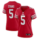 Zennovawear Mike Evans San Francisco 49ers Women's Game Jersey - Scarlet