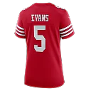 Zennovawear Mike Evans San Francisco 49ers Women's Game Jersey - Scarlet