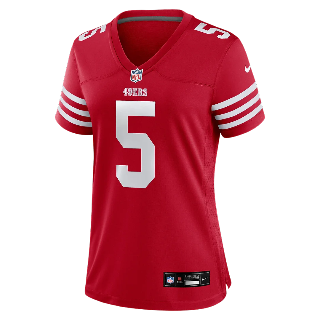 Zennovawear Mike Evans San Francisco 49ers Women's Game Jersey - Scarlet