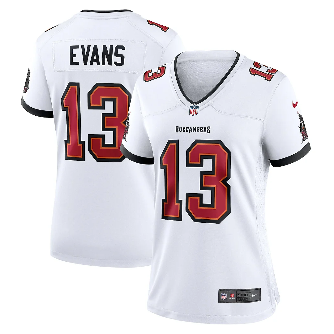 Zennovawear Mike Evans Tampa Bay Buccaneers Women's Game Jersey - White