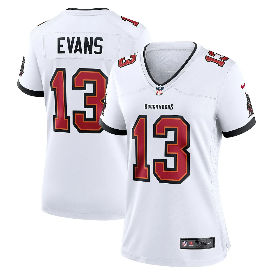 Zennovawear Mike Evans Tampa Bay Buccaneers Women's Game Jersey - White