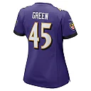 Zennovawear Mike Green Baltimore Ravens Women's Team Game Jersey - Purple