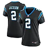 Zennovawear Mike Jackson Carolina Panthers Women's Game Jersey - Black