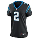 Zennovawear Mike Jackson Carolina Panthers Women's Game Jersey - Black