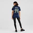 Zennovawear Mike Morris Seattle Seahawks Women's Team Game Jersey - College Navy