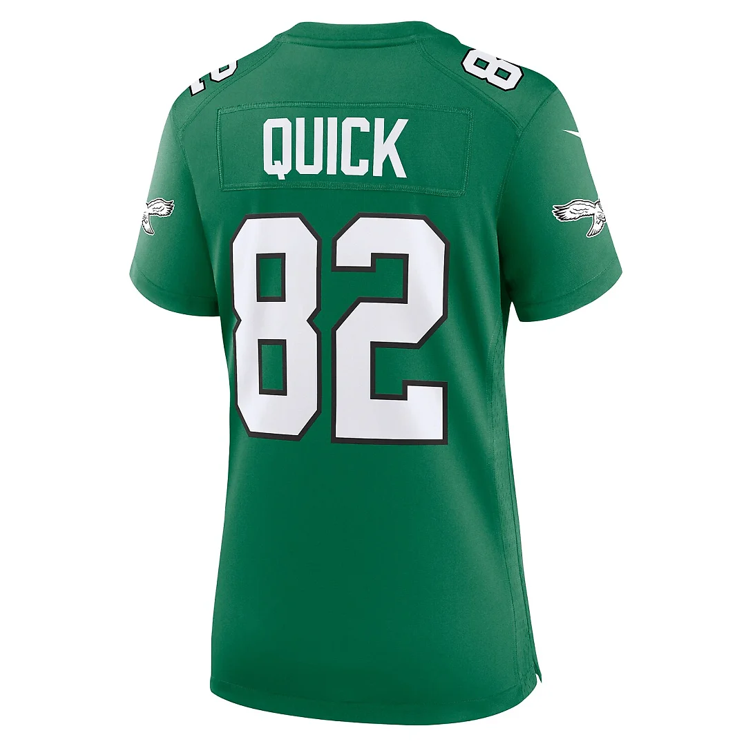 Zennovawear Mike Quick Philadelphia Eagles Women's Alternate Game Jersey - Kelly Green