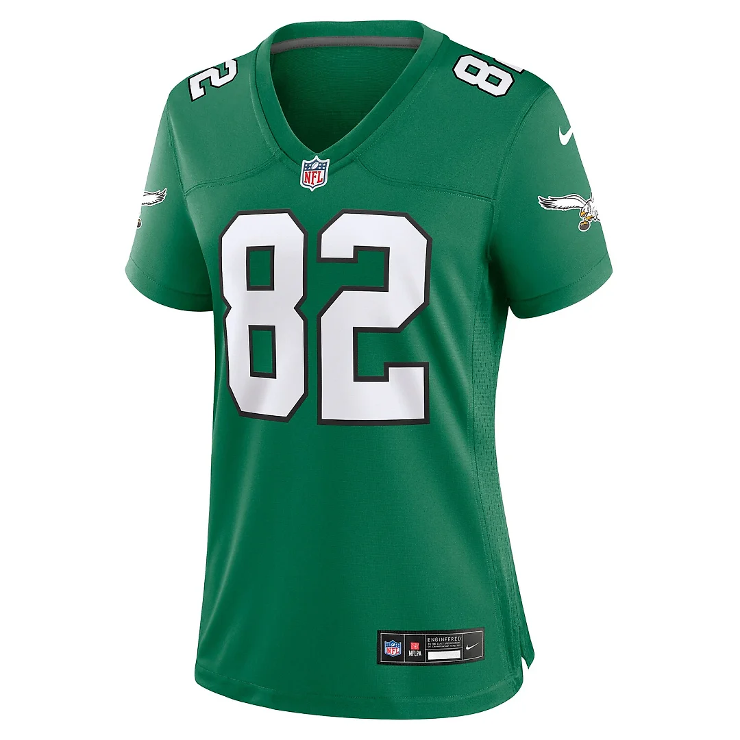 Zennovawear Mike Quick Philadelphia Eagles Women's Alternate Game Jersey - Kelly Green