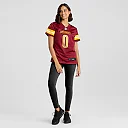 Zennovawear Mike Sainristil Washington Commanders Women's Team Game Jersey - Burgundy