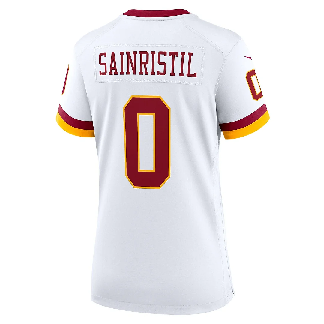 Zennovawear Mike Sainristil Washington Commanders Women's Game Super Bowl Era Jersey - White