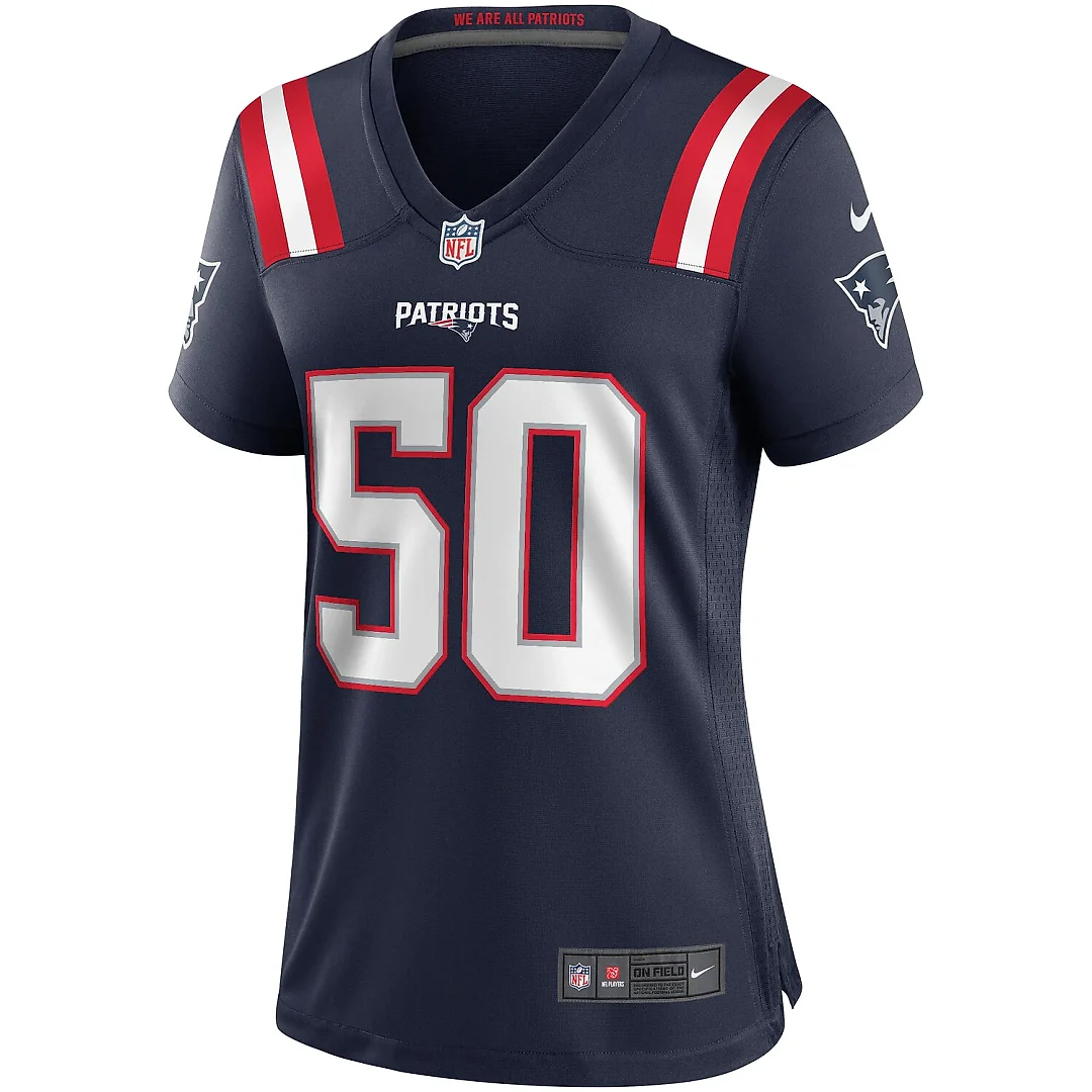Zennovawear Mike Vrabel New England Patriots Women's Game Retired Player Jersey - Navy