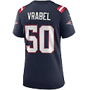 Zennovawear Mike Vrabel New England Patriots Women's Game Retired Player Jersey - Navy