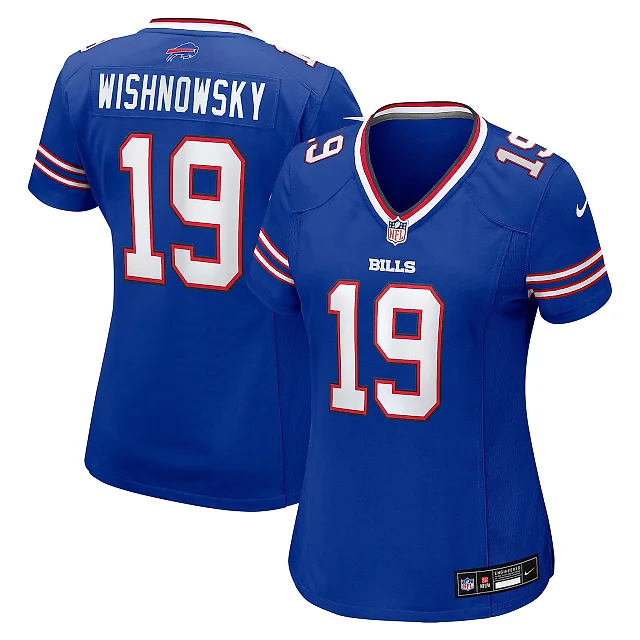 Zennovawear Mitch Wishnowsky Buffalo Bills Women's Team Game Jersey - Royal