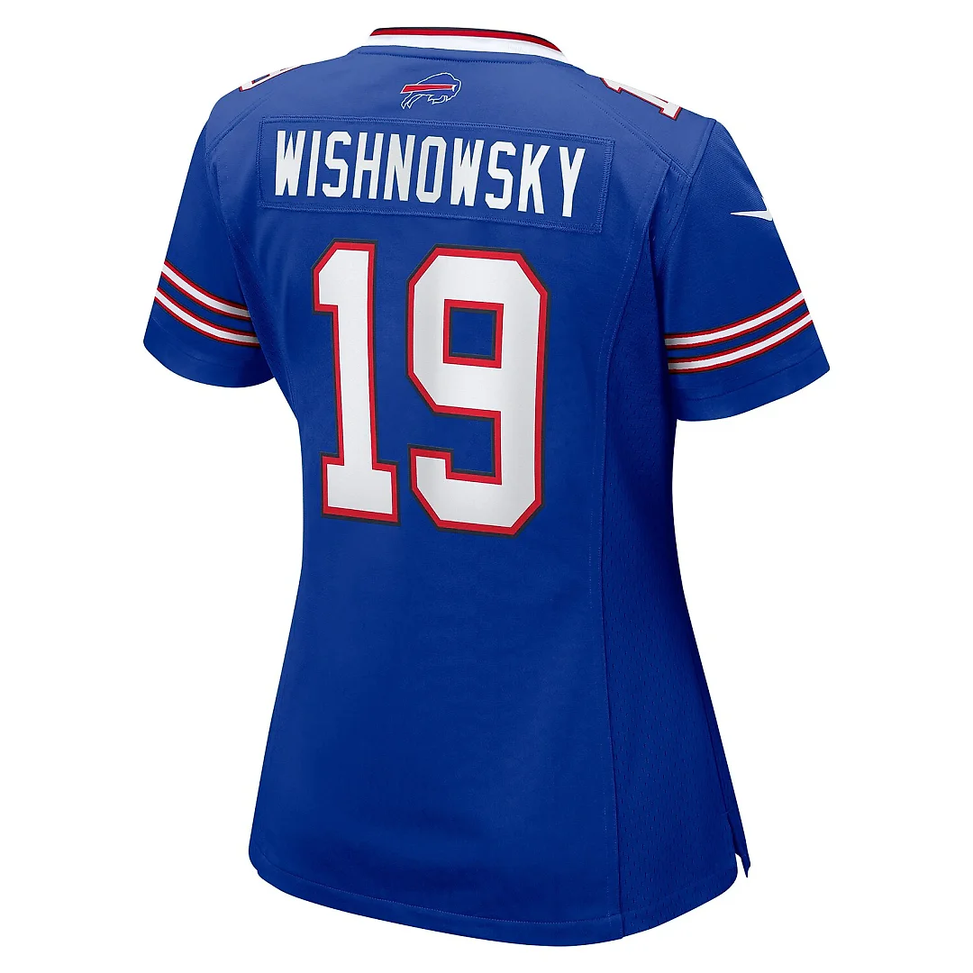 Zennovawear Mitch Wishnowsky Buffalo Bills Women's Team Game Jersey - Royal
