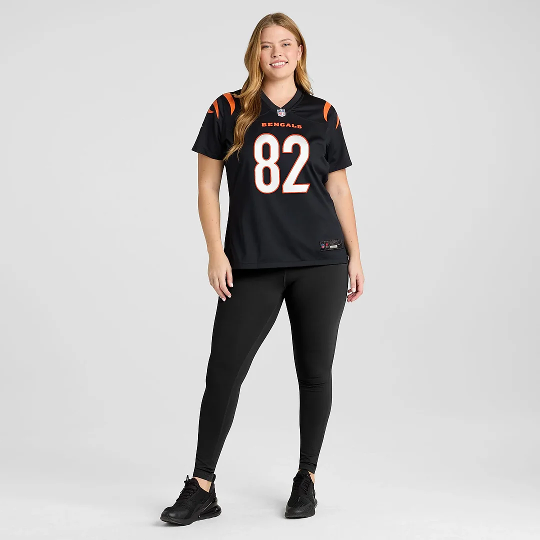 Zennovawear Mitchell Tinsley Cincinnati Bengals Women's Team Game Jersey - Black